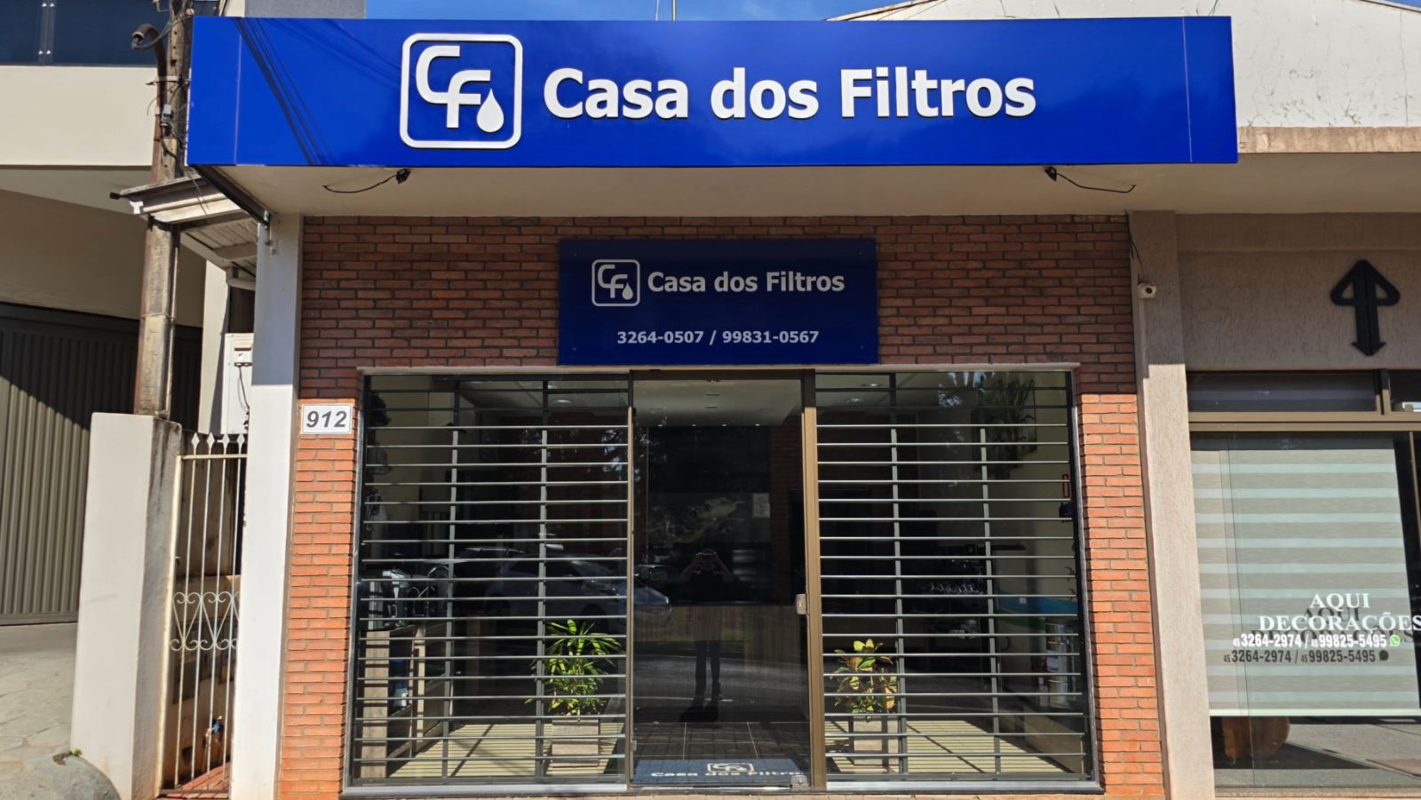 Loja física Casa dos Filtros